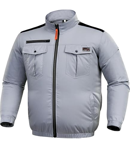 Amazon.co.jp: NSP 空調服 Nクールウェア NA-1122 服単体 長袖 上部